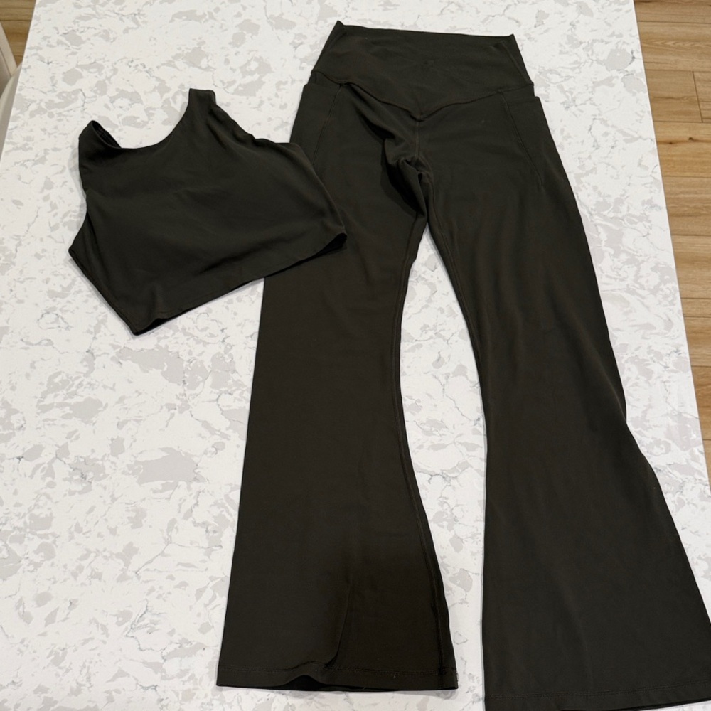 CRZ Yoga Set Olive Green